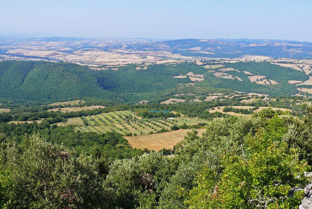 Panorama dell'area che ospita il CERM